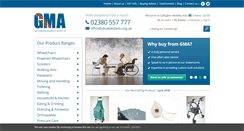 Desktop Screenshot of disabledaids.org.uk